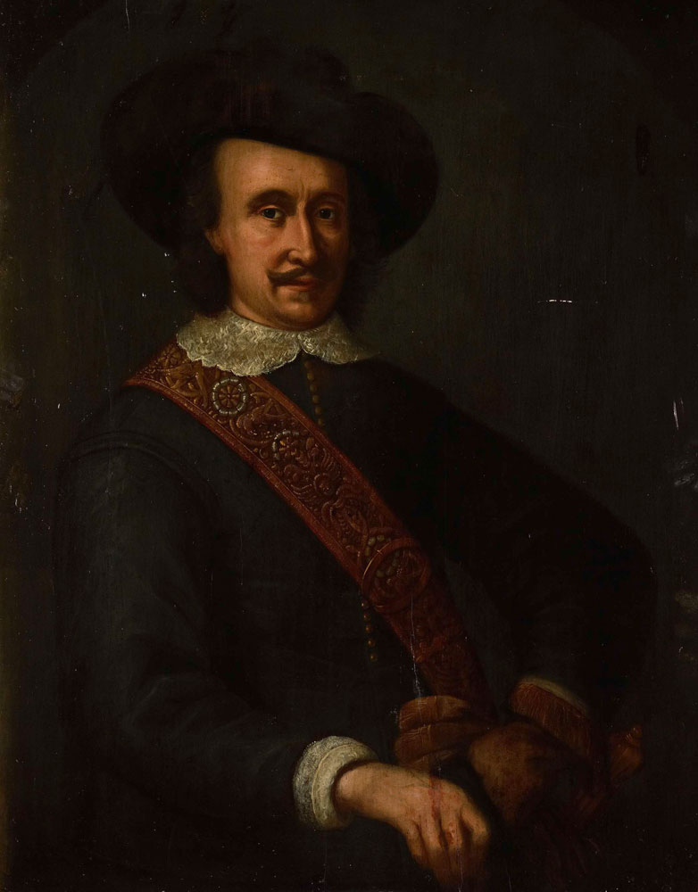 Anonymous - Portrait of Cornelis van der Lijn, Governor-General of the Dutch East Indies