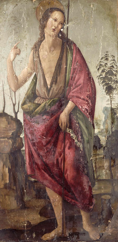 Attributed to Francesco Botticini - John the Baptist