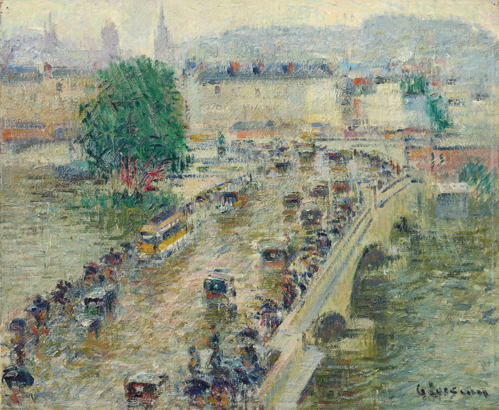 Gustave Loiseau - Le pont Corneille à Rouen