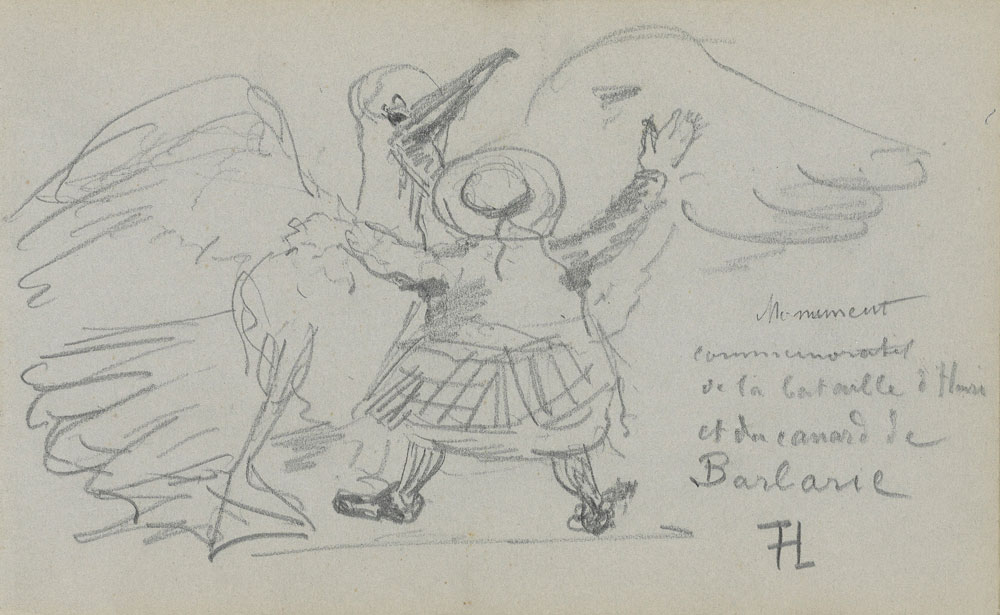 Henri de Toulouse-Lautrec - Canard de Barbarie  