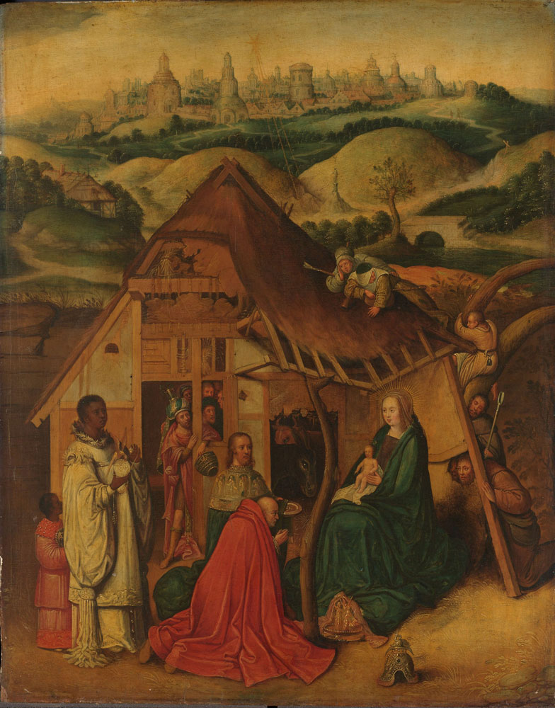 Copy after Hieronymus Bosch - The Adoration of the Magi