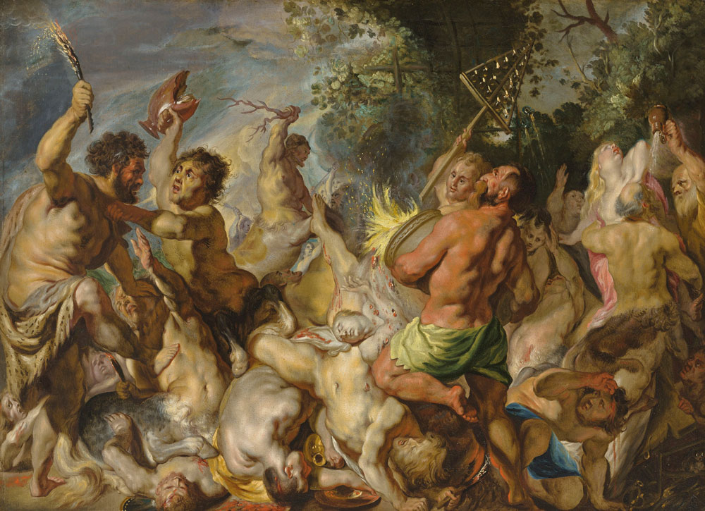 Jacob Jordaens - The Battle of the Centaurs and the Lapiths  