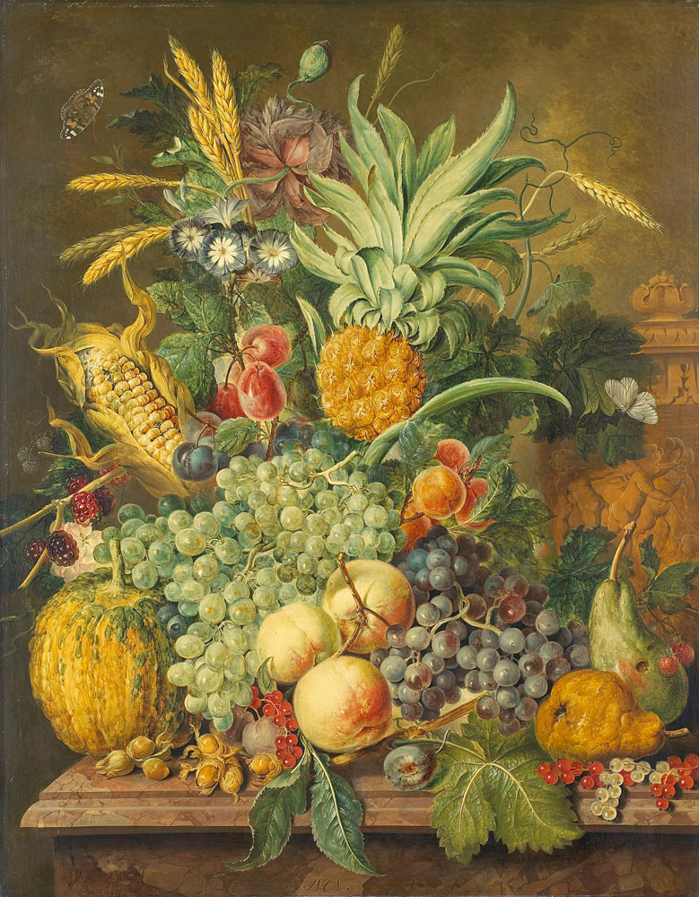 Jacobus Linthorst - Still Life with Fruit