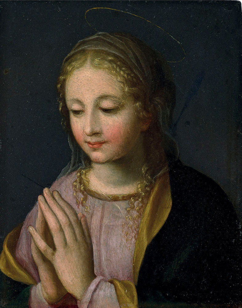 Lombard School - The Madonna in Prayer
