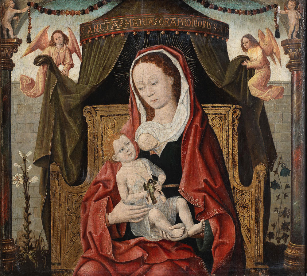 Flemish School - The Madonna and Child