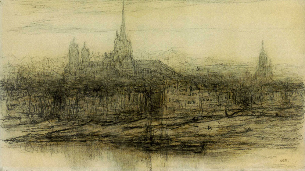 Matthijs Maris - View of Rouen