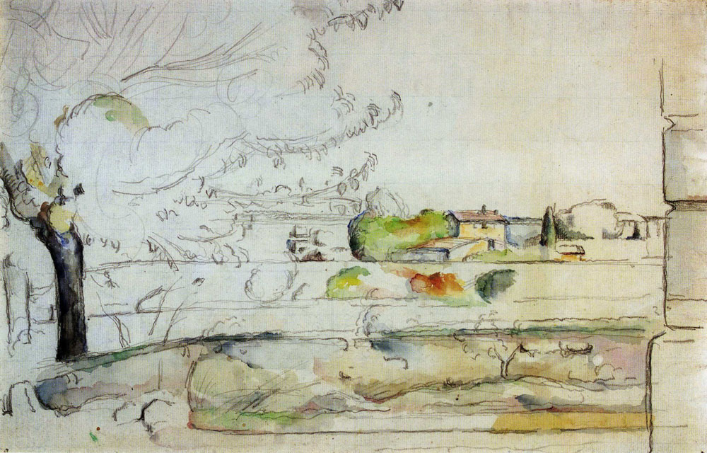 Paul Cezanne - The Plain of Bellevue