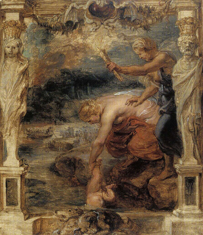 Peter Paul Rubens - Thetis Dipping the Infant Achilles into the River Styx