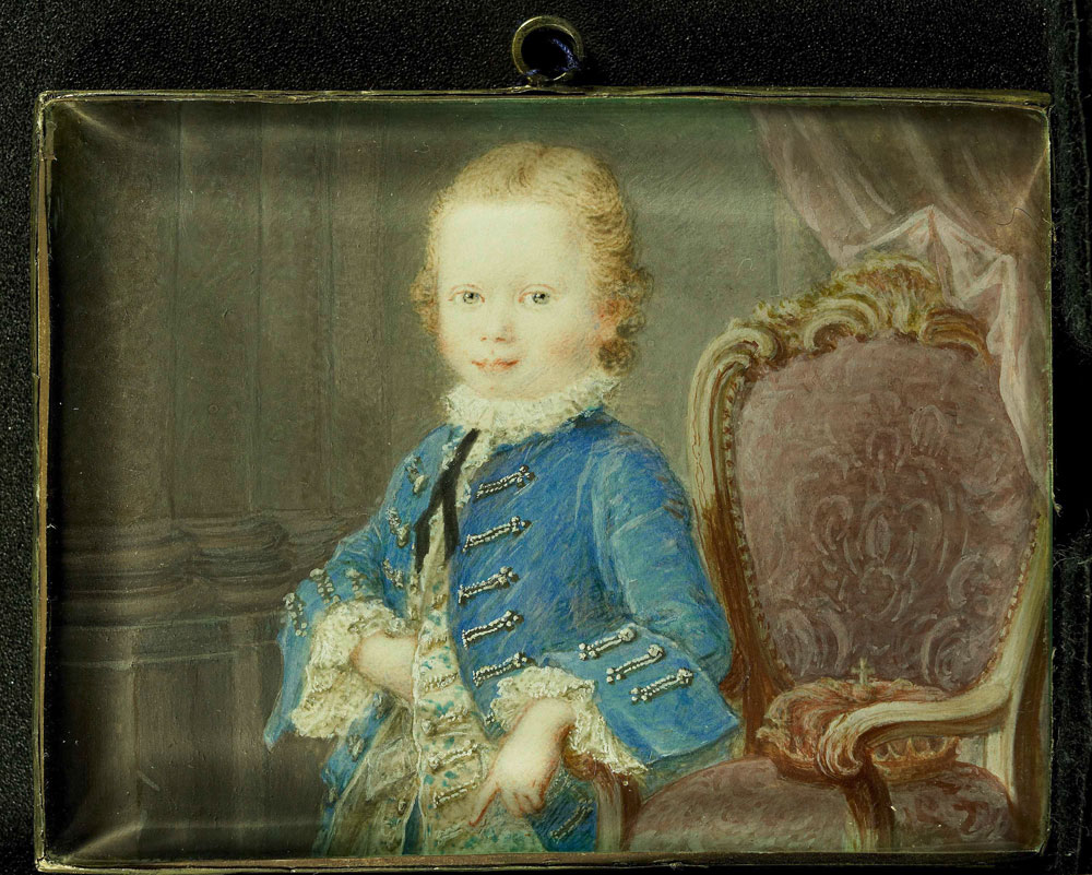 Robert Mussard - Willem V (1748-1806), prince of Orange-Nassau, as a child