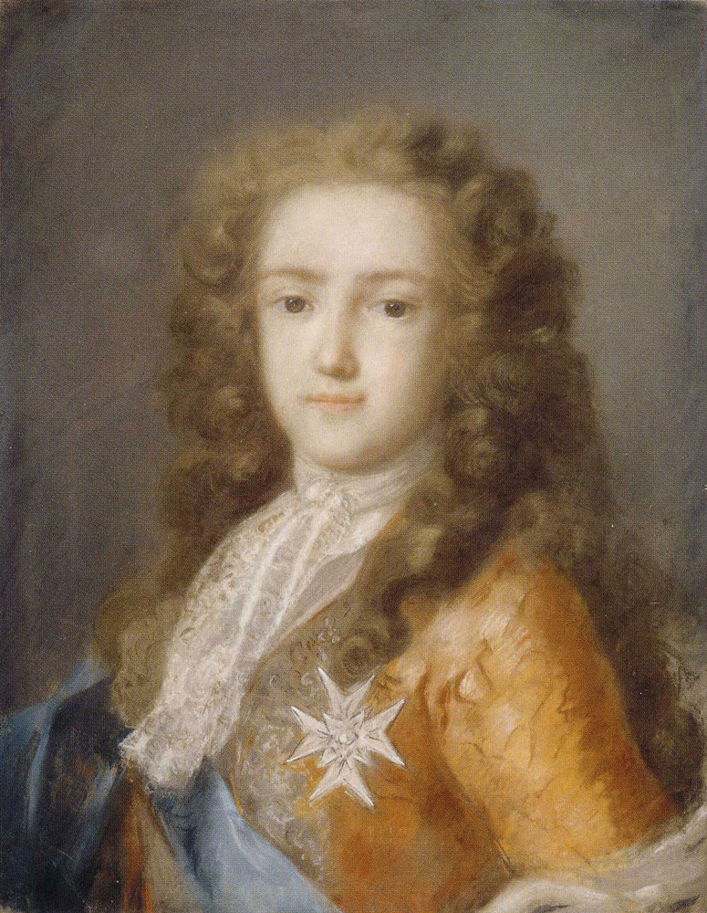 Rosalba Carriera - Louis XV as a Young Man