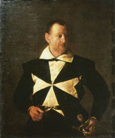 Caravaggio Portrait of Fra Antonio Martelli