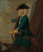 Cornelis Troost Gerrit Sichterman (1688-1730). Quartermaster-General of the Cavalry, Colonel of the Oranje-Groningen Infantry Regiment, Commandant of Grave
