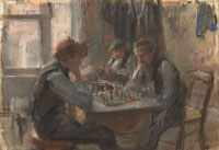 Isaac Israels The Chess Players