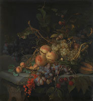 Jacob van Walscapelle Still Life with Fruit