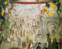 James Ensor The Procession of the Penitents at Furnes