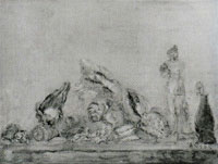 James Ensor Seashells, Tanagra Figure and Vase