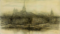 Matthijs Maris View of Rouen