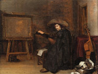 Pieter Codde Self-Portrait in the Studio