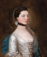 Thomas Gainsborough Portrait of Winifred Silvertop, Mrs John Wright