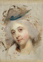 Thomas Lawrence Head study of a lady