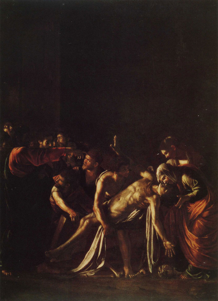 Caravaggio - The Raising of Lazarus