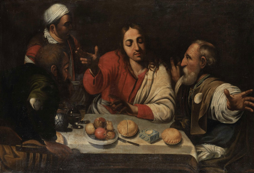 After Caravaggio - The Supper at Emmaus