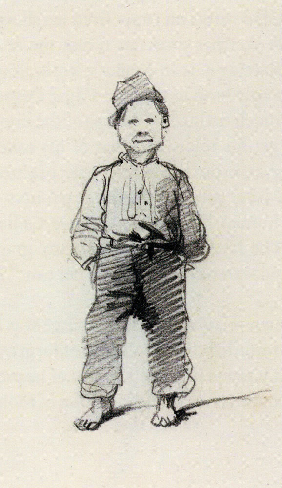 Claude Monet - Street Child