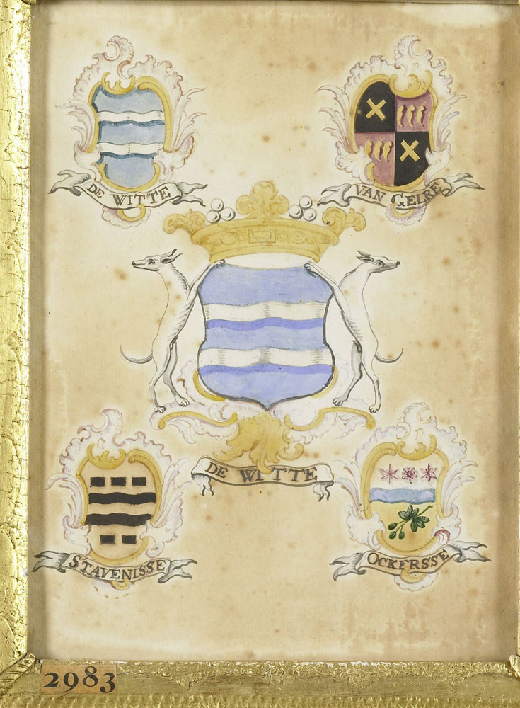 Anonymous - Coat of Arms of Anna Jacoba de Witte