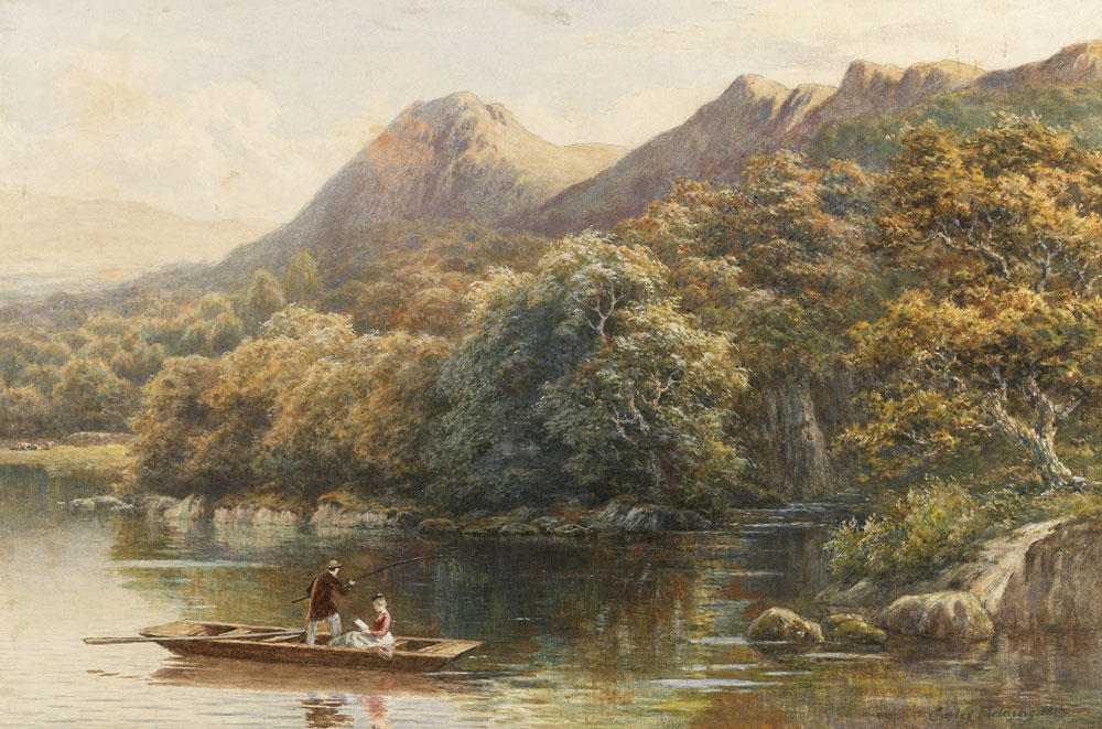 Copley Fielding - An afternoon on the river