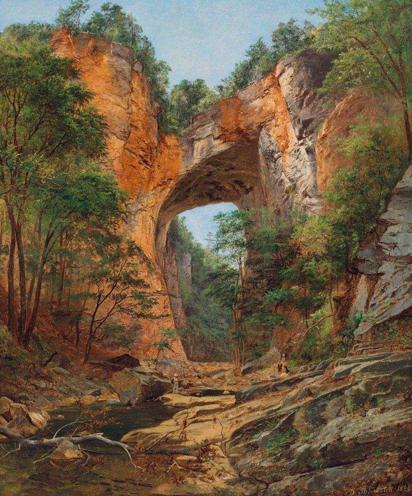 David Johnson - The Natural Bridge of Virginia  