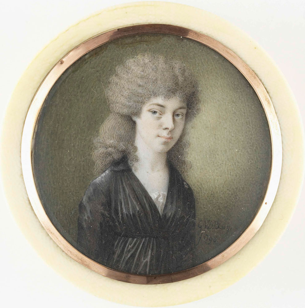 Gijsbertus Johannus van den Berg - Portrait of a Woman