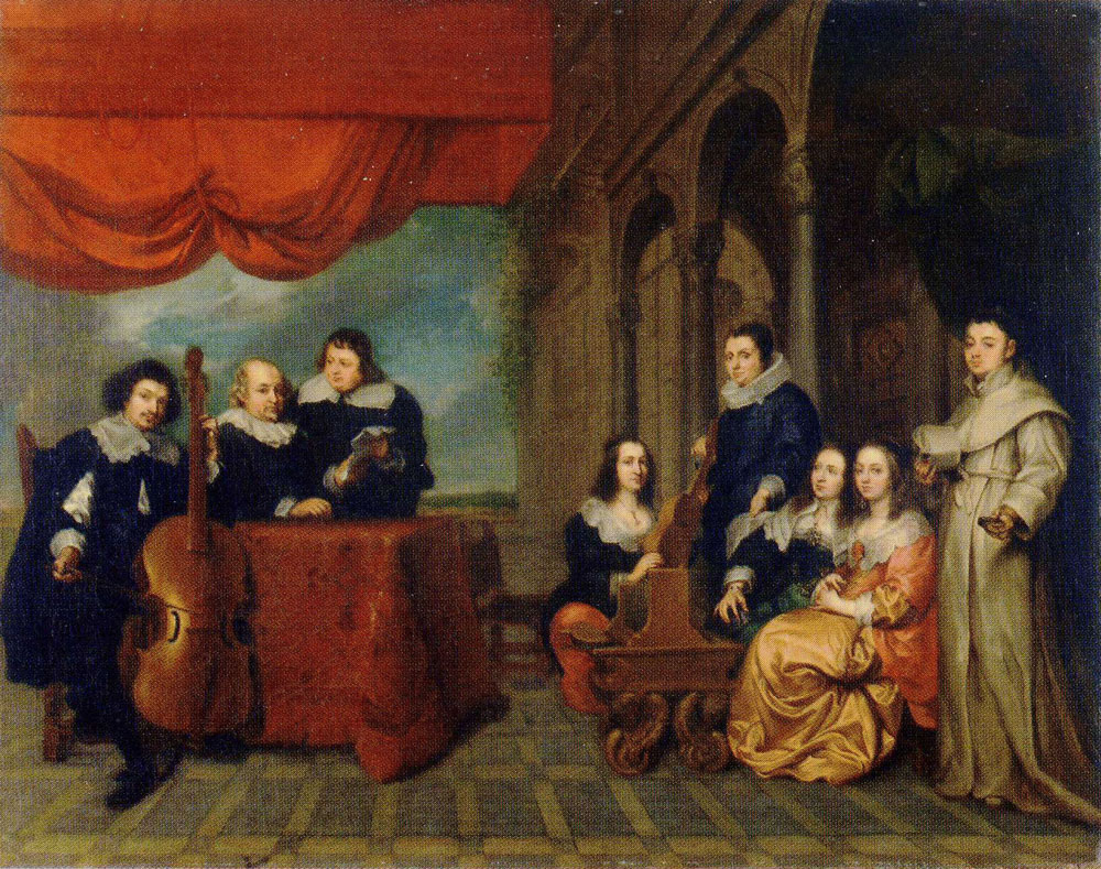 Copy after Gonzales Coques - Portrait of Jacques van Eyck and His Family