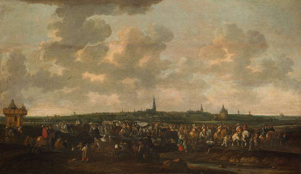Hendrick de Meijer - Departure of Spanish Occupation Troops from Breda, October 10, 1637