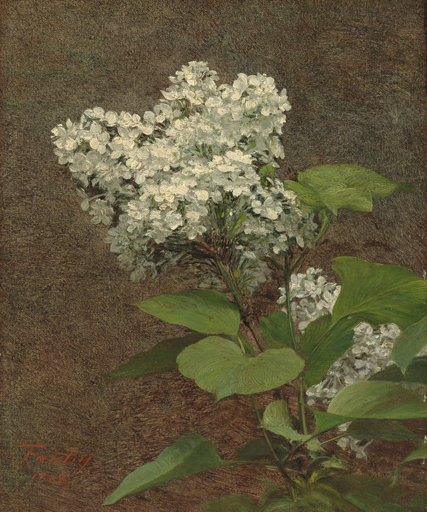 Henri Fantin-Latour - White Lilacs  