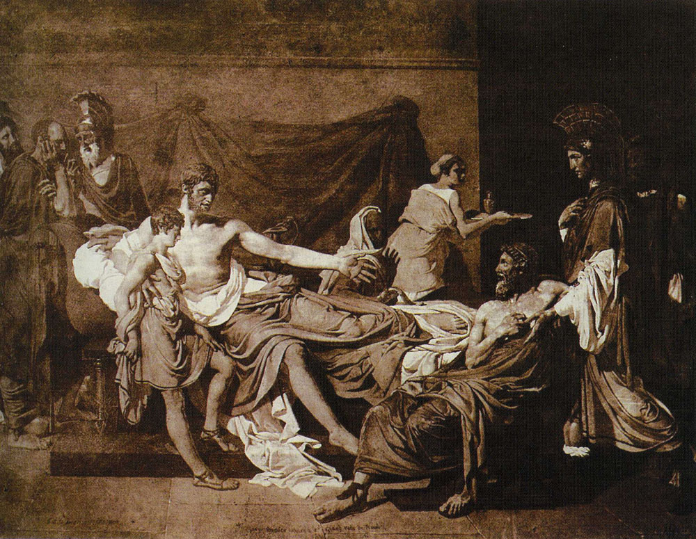 Jean Auguste Dominique Ingres - Scipio and the Ambassadors of Antiochus