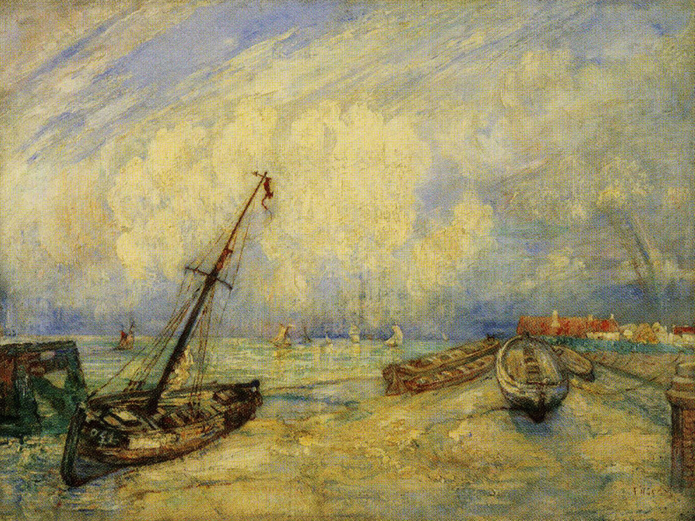 James Ensor - Beached Boats