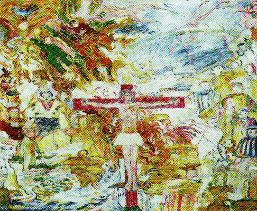 James Ensor - Christ in Agony