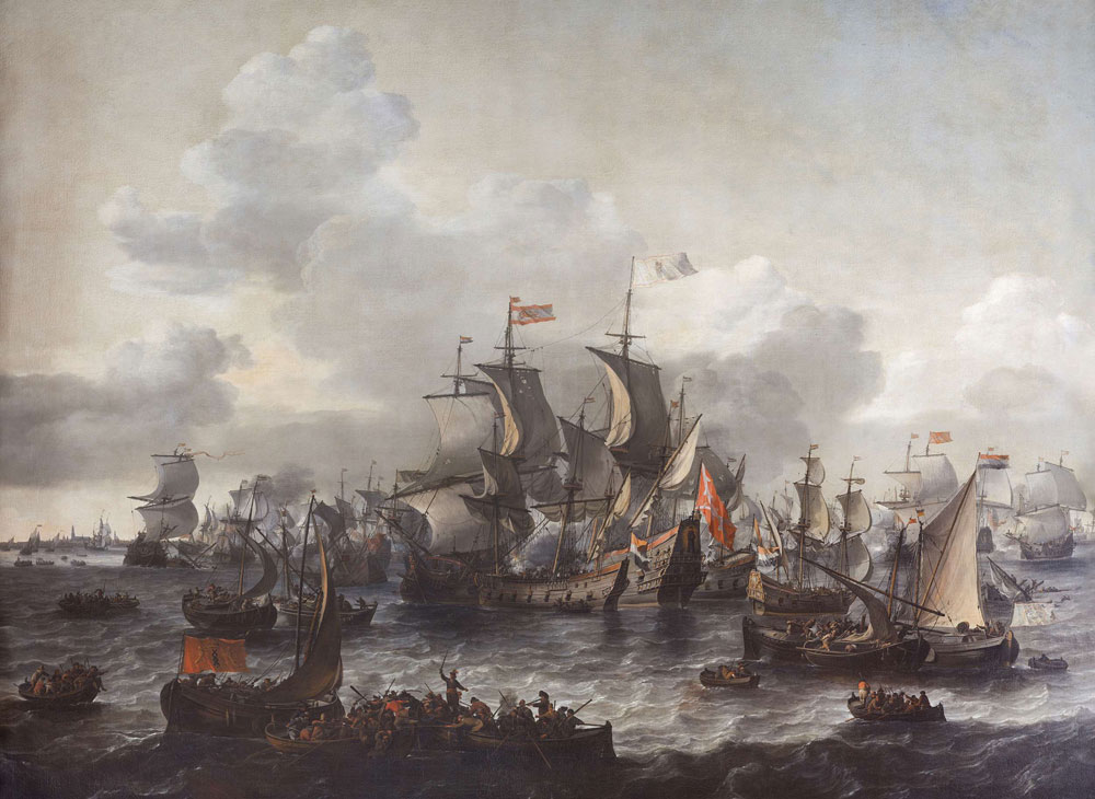 Jan Theunisz. Blanckerhoff - The Battle of the Zuider Zee, 1573