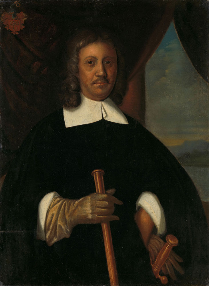 Anonymous - Portrait of Jan van Riebeeck (1619-77). Commander of the Cape of Good Hope and of Malacca and Secretary of the High Government of Batavia
