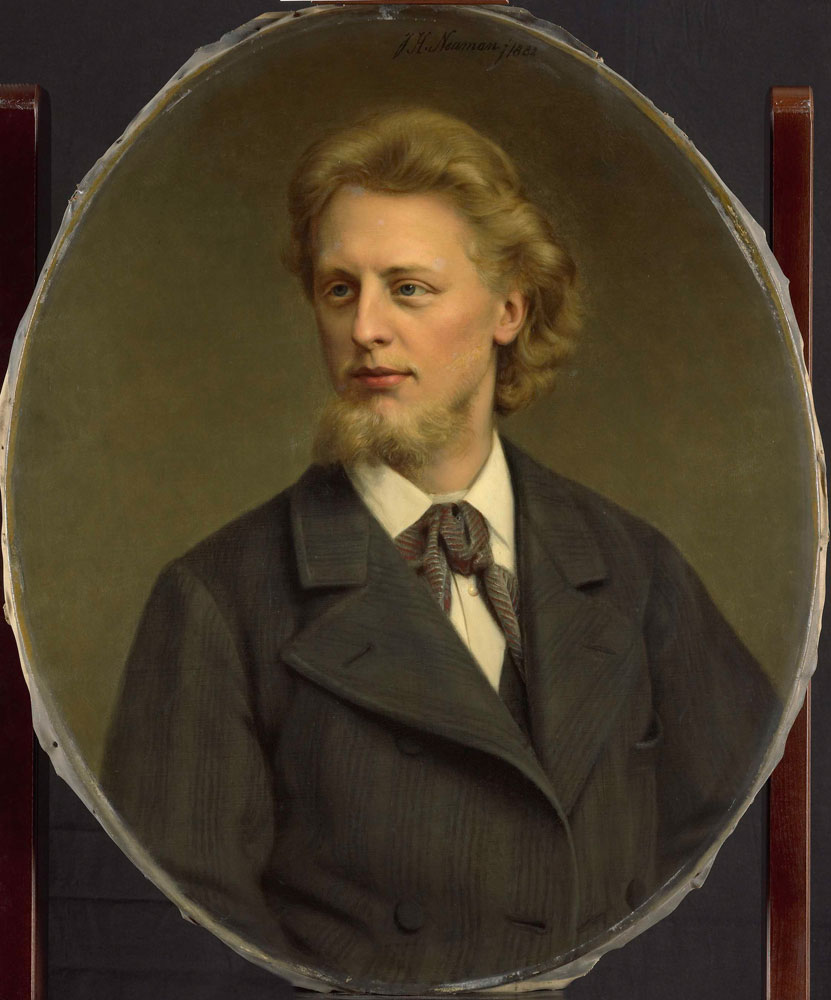 Johan Heinrich Neuman - Portrait of Jacques Fabrice Herman Perk (1859-1881)