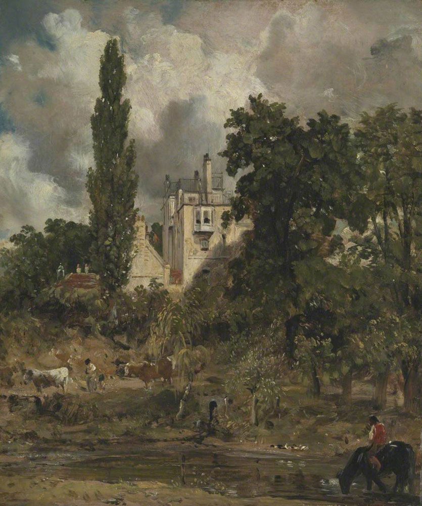John Constable - The Grove, Hampstead
