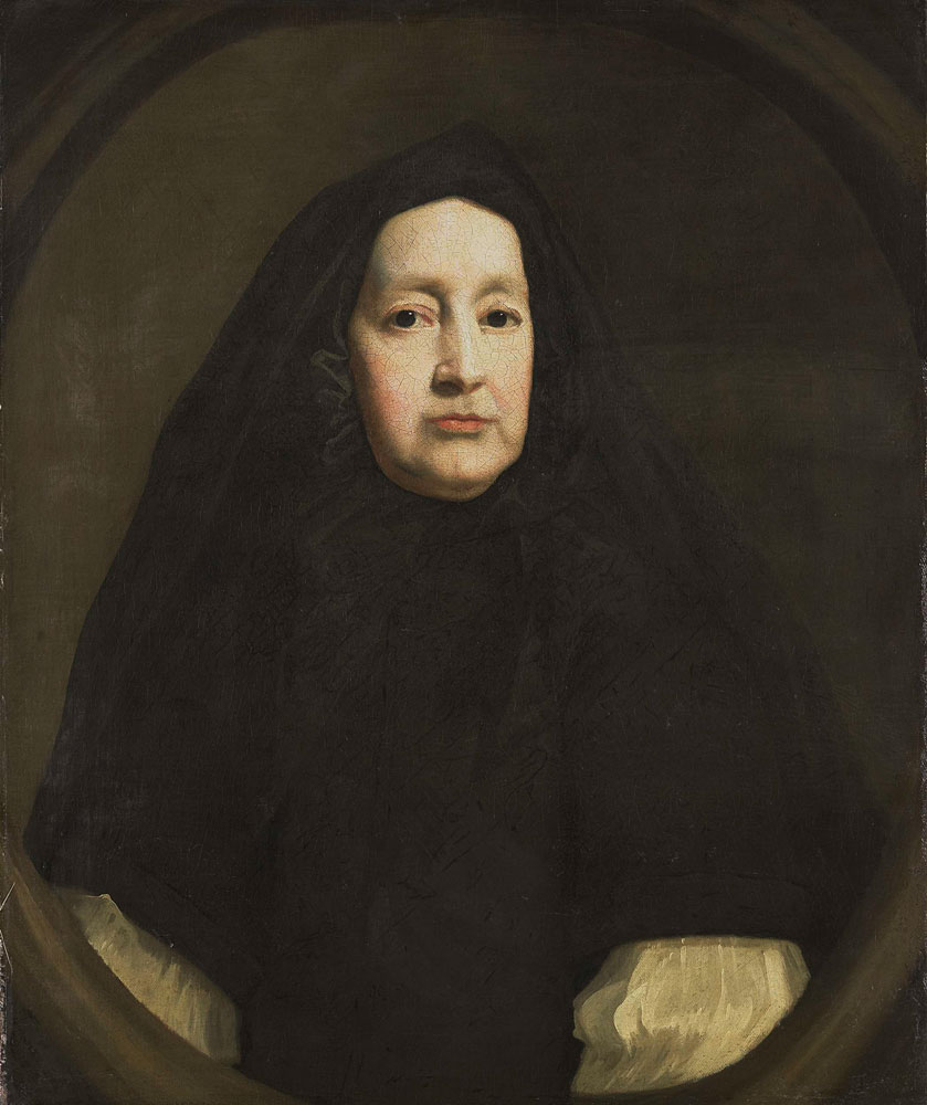 Copy after John Riley - Portrait of Katharine Elliot (died 1688), Dresser of Duchess Anne of York and First Woman of the Bedchamber of Queen Mary of Modena