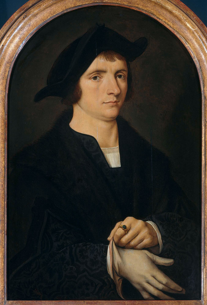 Copy after Joos van Cleve - Portrait of Joris Vezeleer