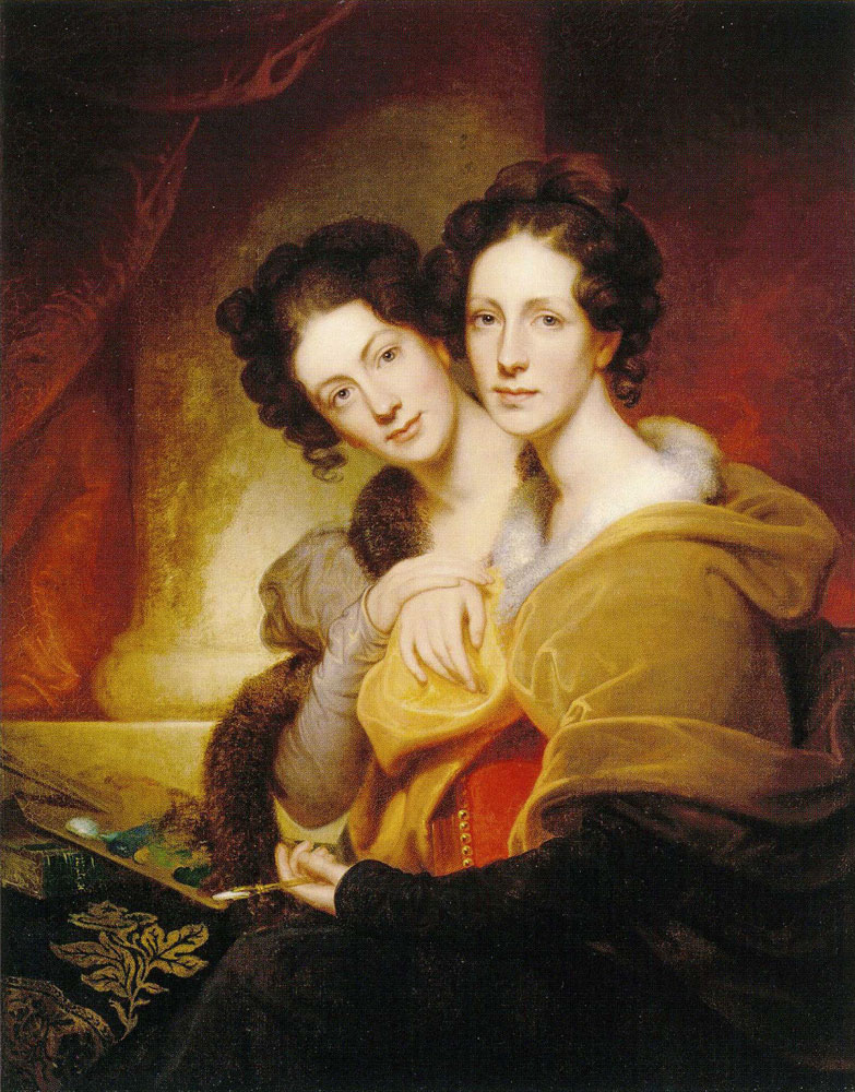 Rembrandt Peale - The Sisters (Eleanor and Rosalba Peale)