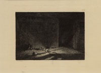 Charles-François Daubigny Boat Trip, Interior of an Inn (The Corridor of an Inn)