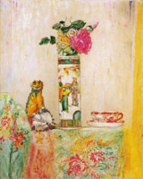 James Ensor Still Life with Chinese Vase and Teacup