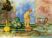 James Ensor Still Life with Tanagra Figure and Chinoiseries