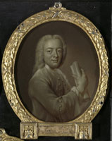 Jan Maurits Quinkhard Portrait of Bernardus de Bosch I, Poet and Art Patron in Amsterdam