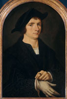 Copy after Joos van Cleve Portrait of Joris Vezeleer