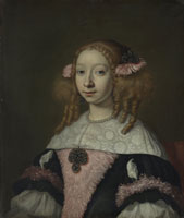 Lodewijk van der Helst Adriana Jacobusdr Hinlopen (1646-1736), Wife of Johannes Wijbrants